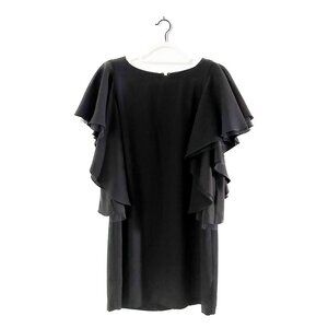 Bcbgmaxazria Solace Shift Dress In Black - Women’s Size 8 - Little Black Dress